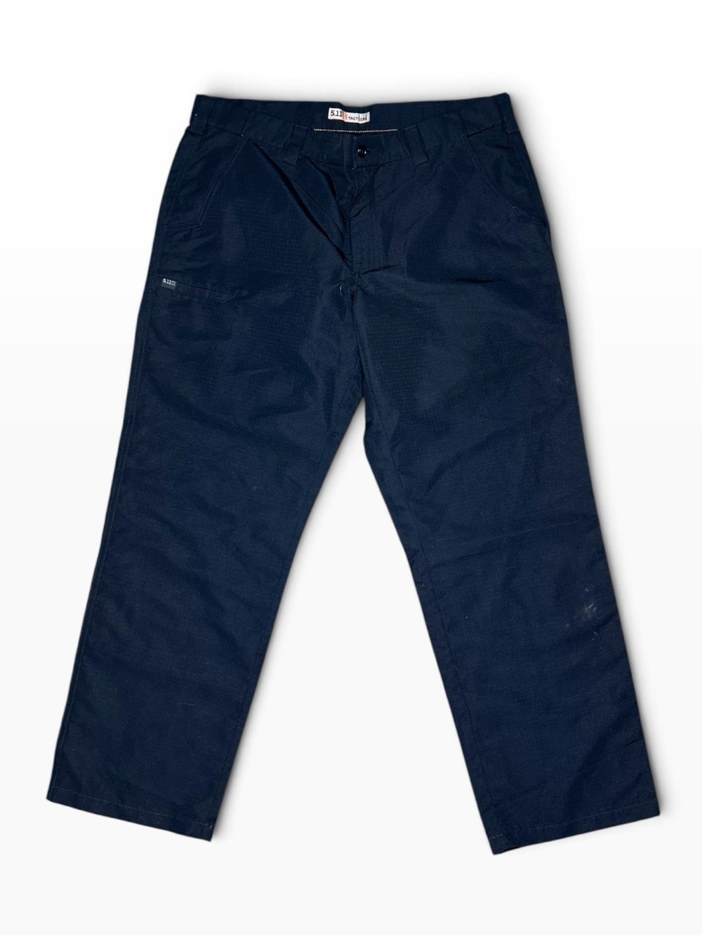 5.11 Tactical Fast-Tac Urban Pants Mens 38x30 Black Ripstop Straight Fit